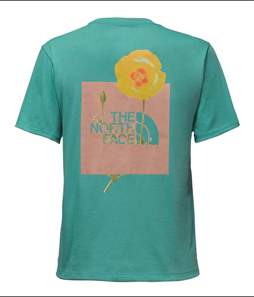 WOMEN'S SHORT-SLEEVE BOTTLE SOURCE RED BOX TEE